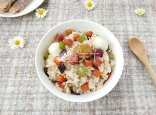 #信任之美#脆皮肠栗子焖饭