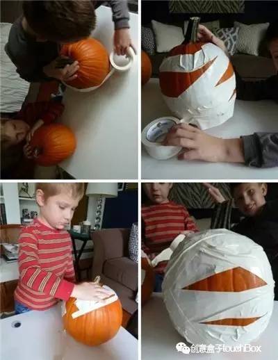 万圣节特色南瓜造型,万圣节的南瓜怎么装饰呢