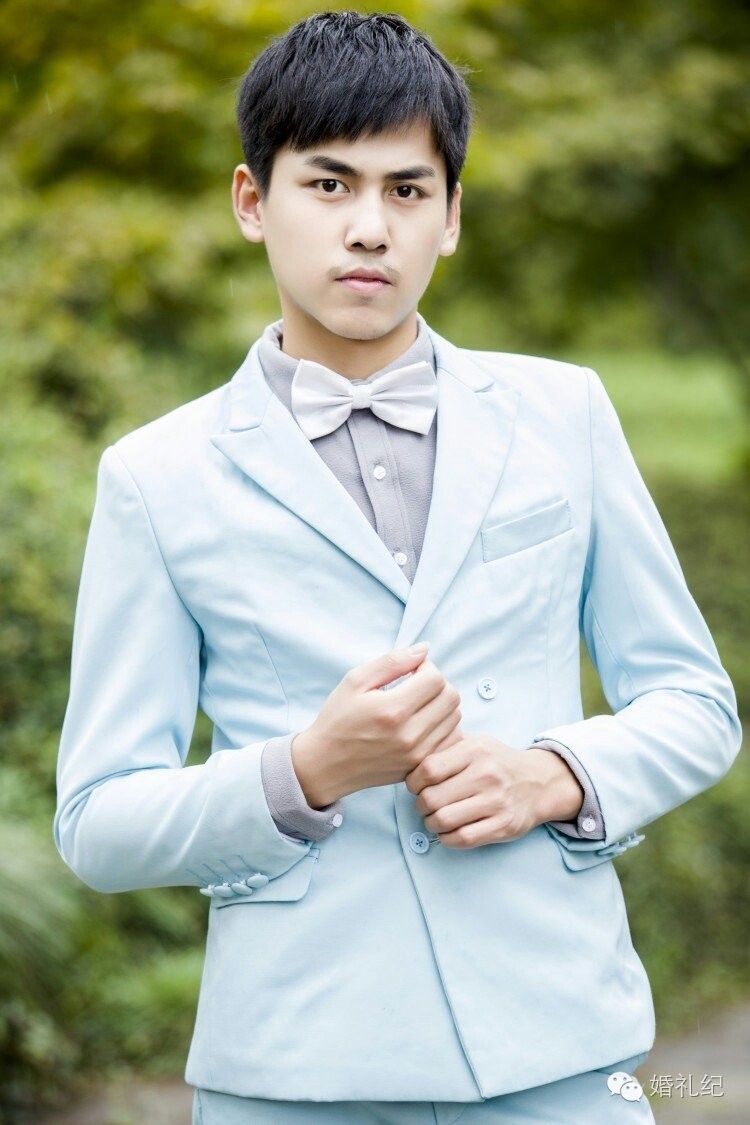 晒老公啦！老公发型对了婚纱照也能拍成韩剧海报哟