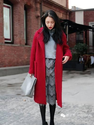 韩版宽松呢子大衣尽显独特的魅力 (冬季毛呢大衣穿搭女生韩版)