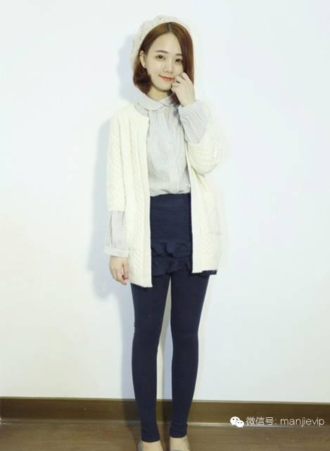 韩系复古毛衣外套 (韩国东大门毛衣外套慵懒小众款)