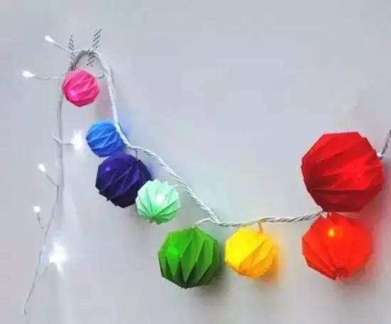 2022新年灯笼七彩led旋转走马灯笼,手把手教你做令人惊艳的灯笼