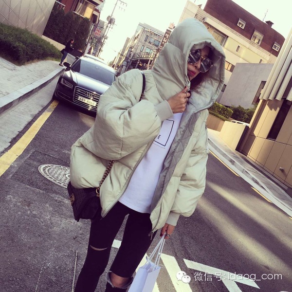 冬季新款韩版时尚年轻减龄棉衣,韩版洋气百搭时尚棉衣