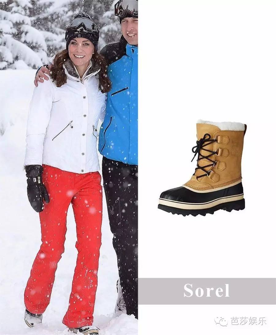 袁姗姗穿过膝长靴街拍,袁姗姗滑雪穿的浅粉色羽绒服