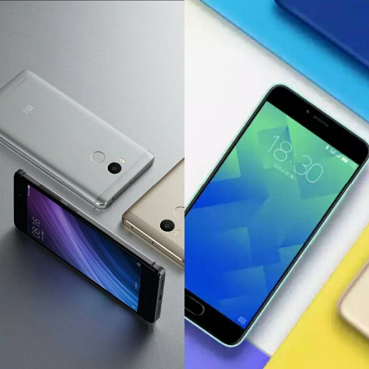 魅蓝5和红米4哪个好,魅蓝note5和红米4x比较