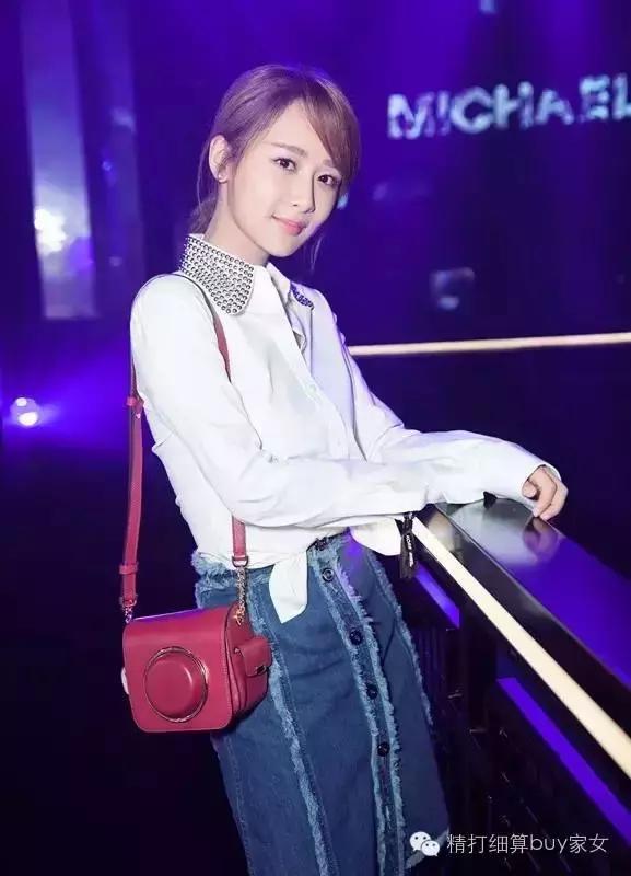 mk正品官方旗舰店直播相机包,今年新款mk蓝色包