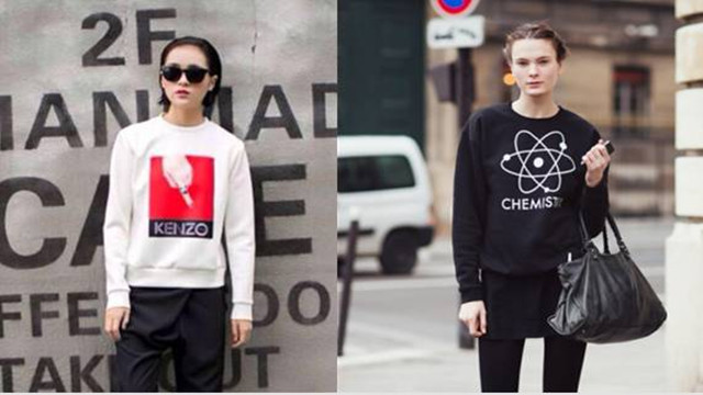 大上衣紧裤子,秋冬裤子百搭上衣随便穿