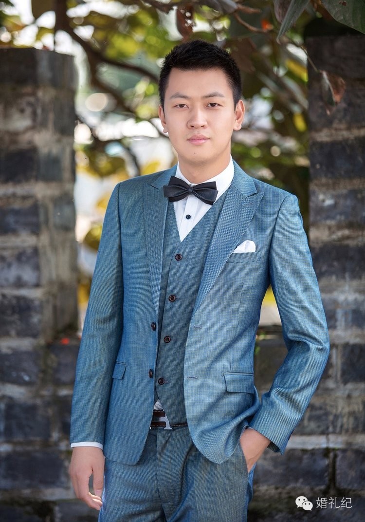 晒老公啦！老公发型对了婚纱照也能拍成韩剧海报哟