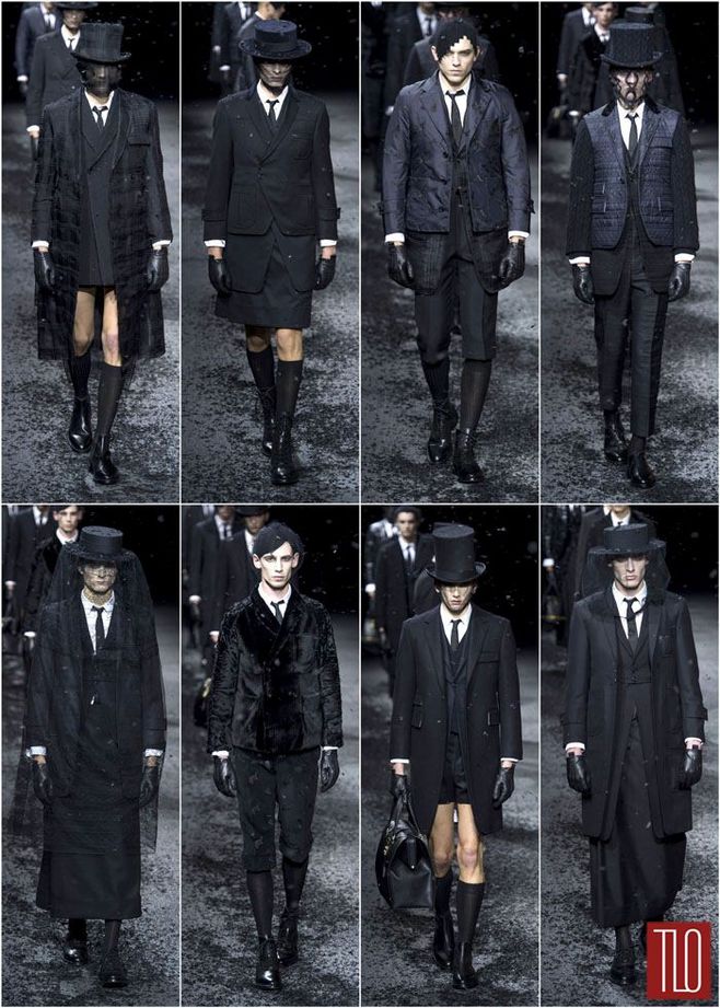 thombrowne正装,thombrowne风格给人的感觉