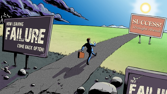 关于失败能够说的事,对于失败的态度