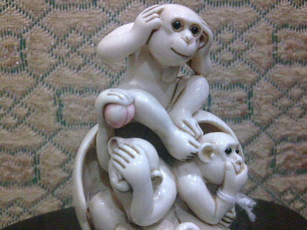 日本文化三不猴,三棱文玩核桃是怎么来的