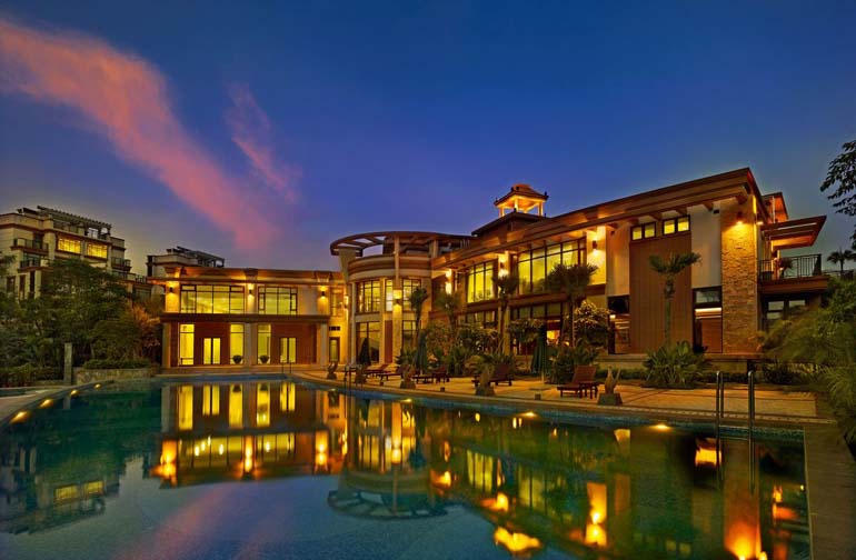 静安专业会所装修设计案例,静安区现代会所装修设计