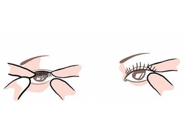 假睫毛放大眼睛教程,内双怎么贴假睫毛放大双眼