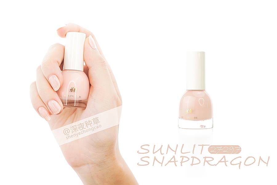 HM指甲油试色｜比起丑炸天的衣服，它家指甲油美到惊人