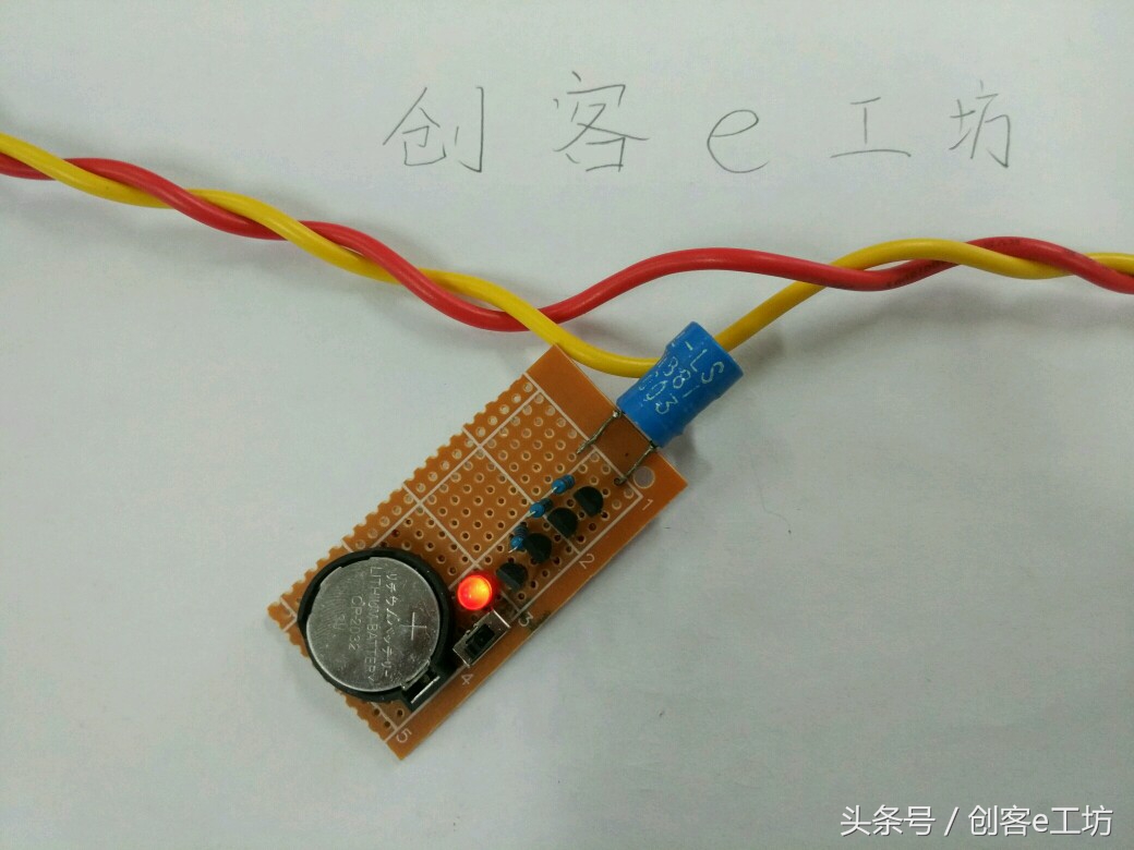 非接触感应电笔简单版,diy非接触式感应电笔