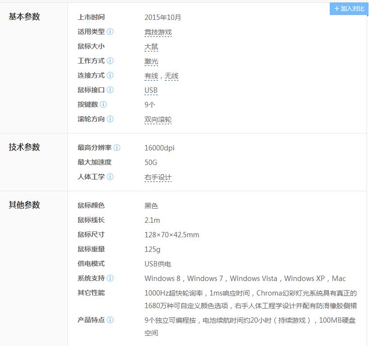 雷蛇5g鼠标竞技版,雷蛇鼠标曼巴精英和锐蝮蛇