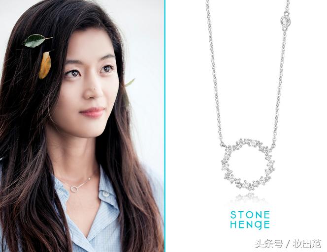 蓝色大海的传说项链正品,蓝色大海的传说全智贤同款眼镜