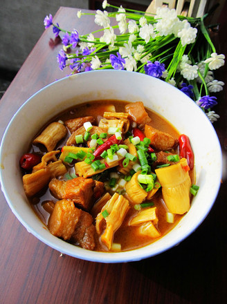 牛肉的家常做法,笋干烧肉的家常做法