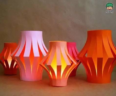 元旦手工100种二年级大红灯笼,元旦幼儿园创意手工灯笼大制作