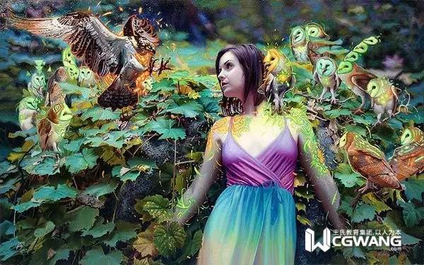 哪家学校原画最强-艺术家Luff和他的画作-CGWANG