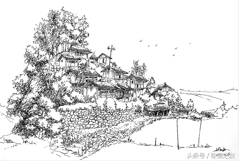 绘画头部三角构图法,基础绘画构图入门教程