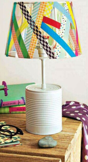 用完的奶粉罐能够做成小凳子,宝宝的奶粉罐用完了要怎么做手工