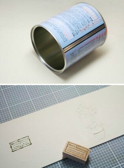 用完的奶粉罐能够做成小凳子,宝宝的奶粉罐用完了要怎么做手工