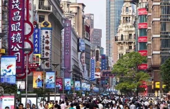 中国十条最富有的商业街看看你知道几个去过几个？
