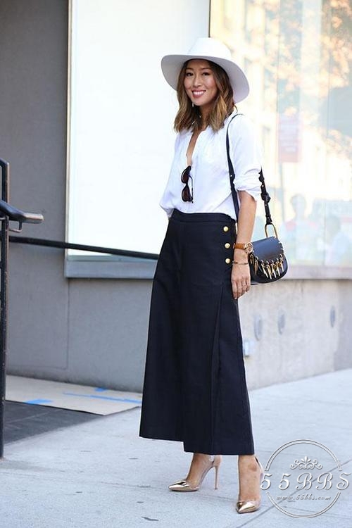 水手裤合集,水手裤直筒裤