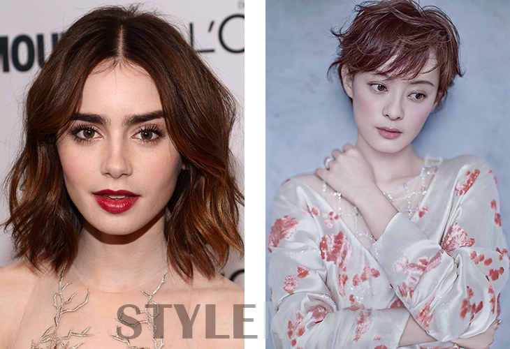 合适圆脸方脸短发的烫发发型,圆脸合适什么短发2017流行短发