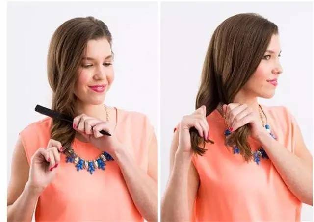 慵懒风鱼尾辫,复古鱼尾辫