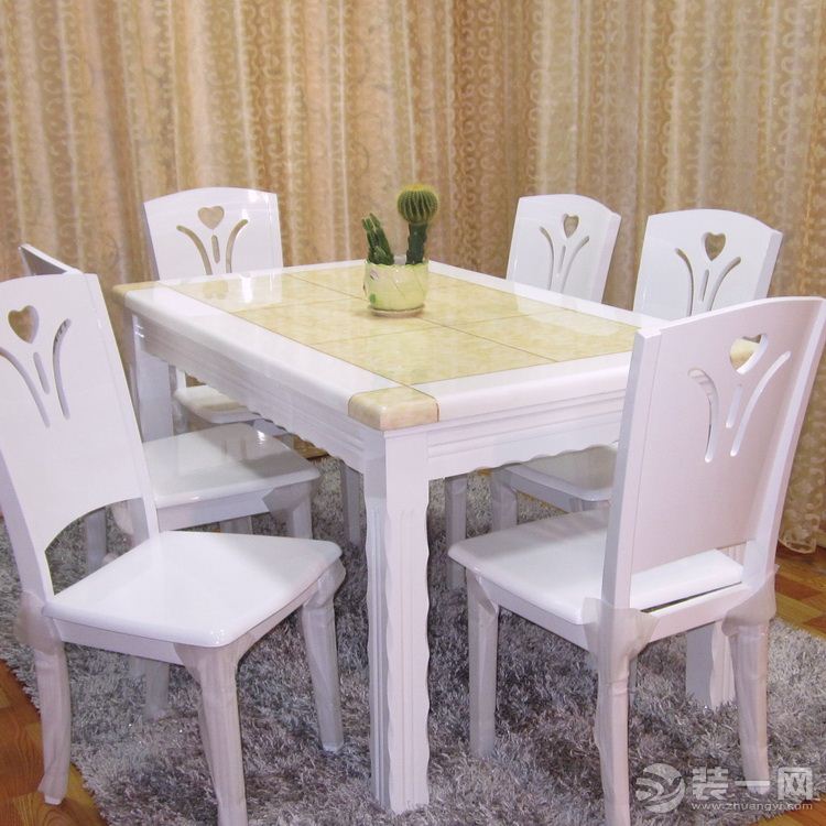 大理石玻璃实木餐桌哪个好打理,餐桌玻璃大理石