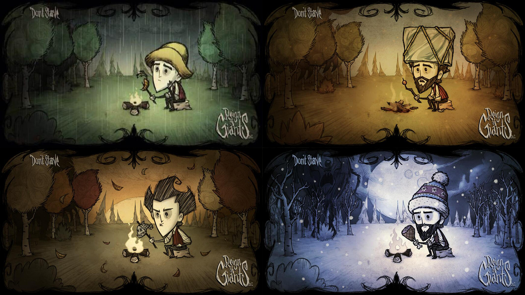 没银子买新游，不如掏出《饥荒》开个黑？