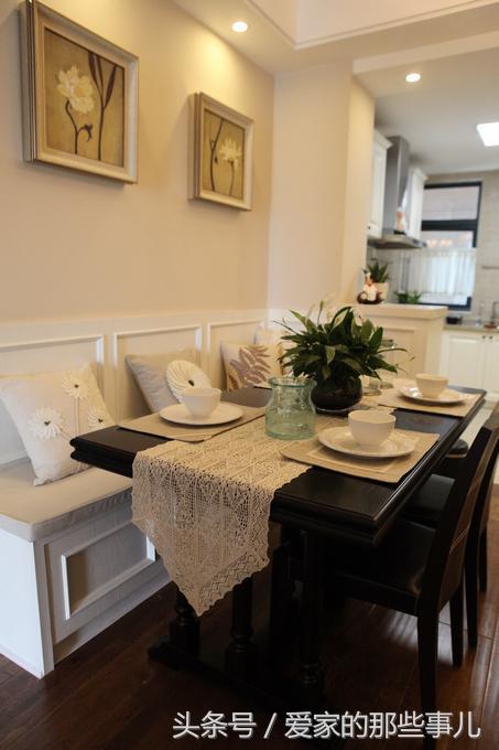 中美式混搭小户型装修,精心打造温馨的小窝