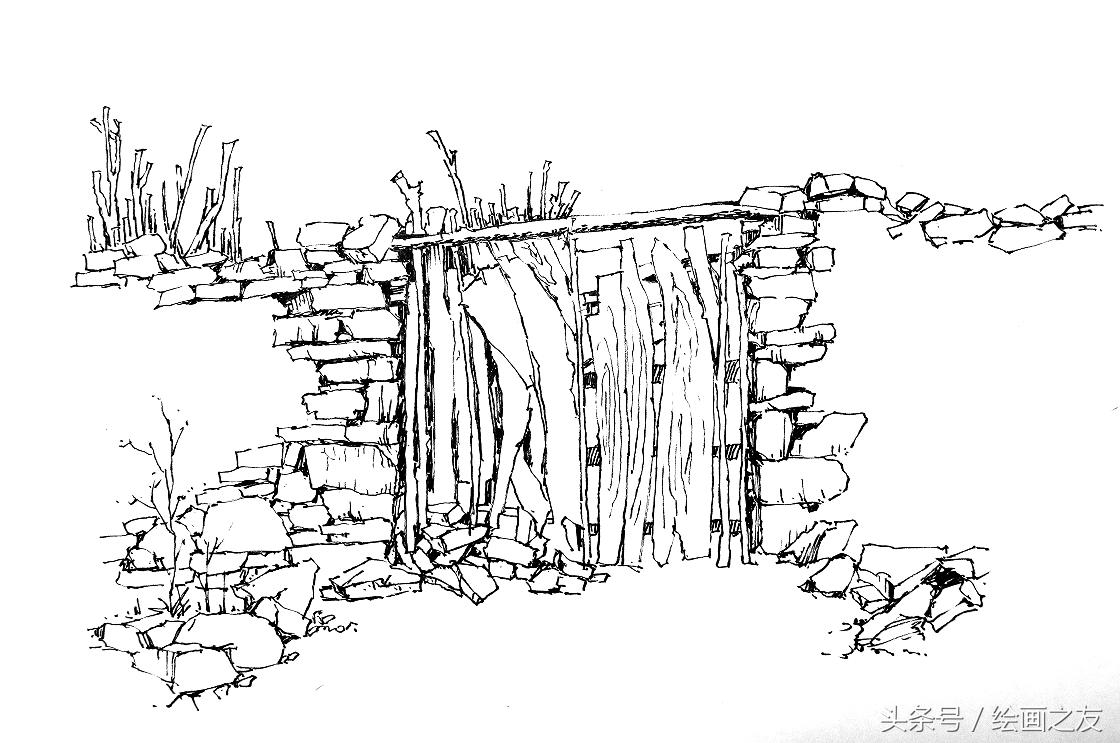 速写初学者入门的基础画,钢笔速写入门基础画法