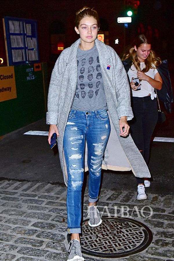 gigihadid最新私服街拍,吉吉哈迪德gigihadid高级定制女装