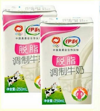 牛奶整箱脱脂,脱脂大盒牛奶