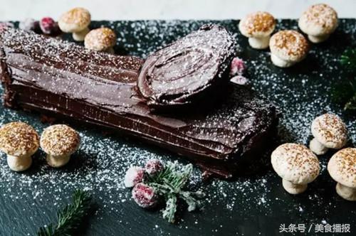 圣诞节惊艳美食好看又好吃的甜品,圣诞节国外常吃的食物