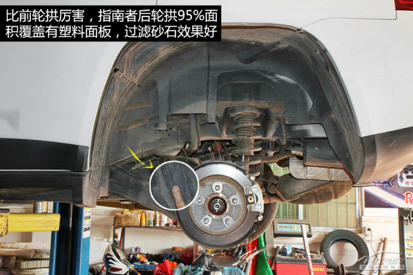 指南者底盘结构图,2017款指南者悬挂图解