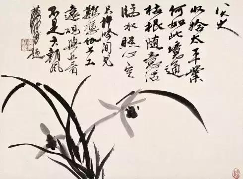 中国十大名家画兰,八大名家画兰花