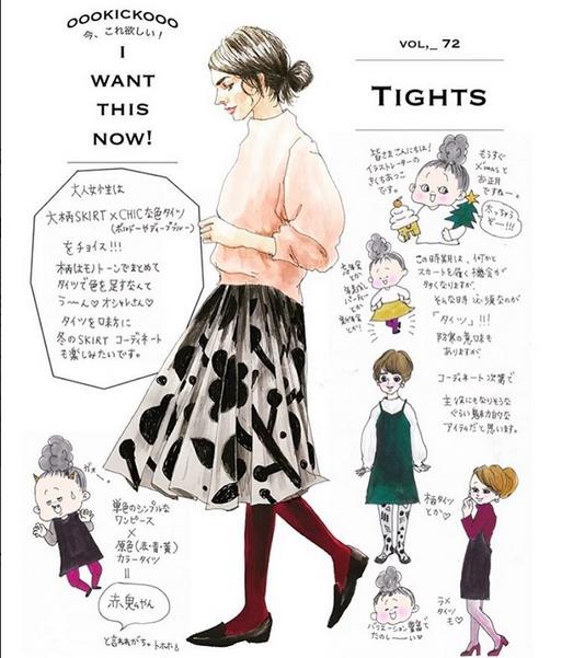 手绘每日穿搭,一周穿搭怎么穿才好看