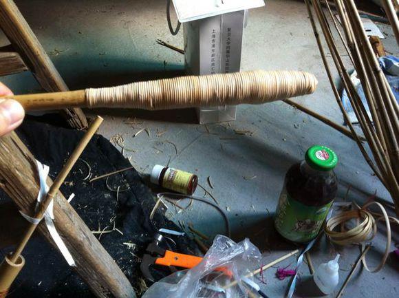 自己用竹子手工打造钓鱼竿，附上完全设计图和流程图
