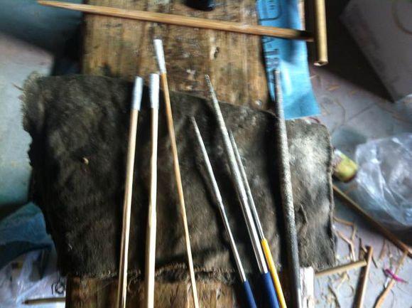 自己用竹子手工打造钓鱼竿，附上完全设计图和流程图