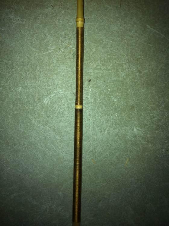 自己用竹子手工打造钓鱼竿，附上完全设计图和流程图