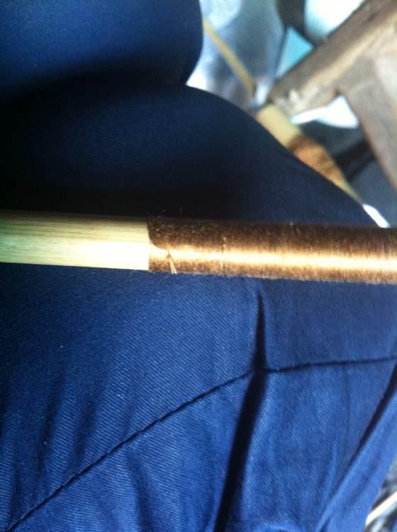 自己用竹子手工打造钓鱼竿，附上完全设计图和流程图