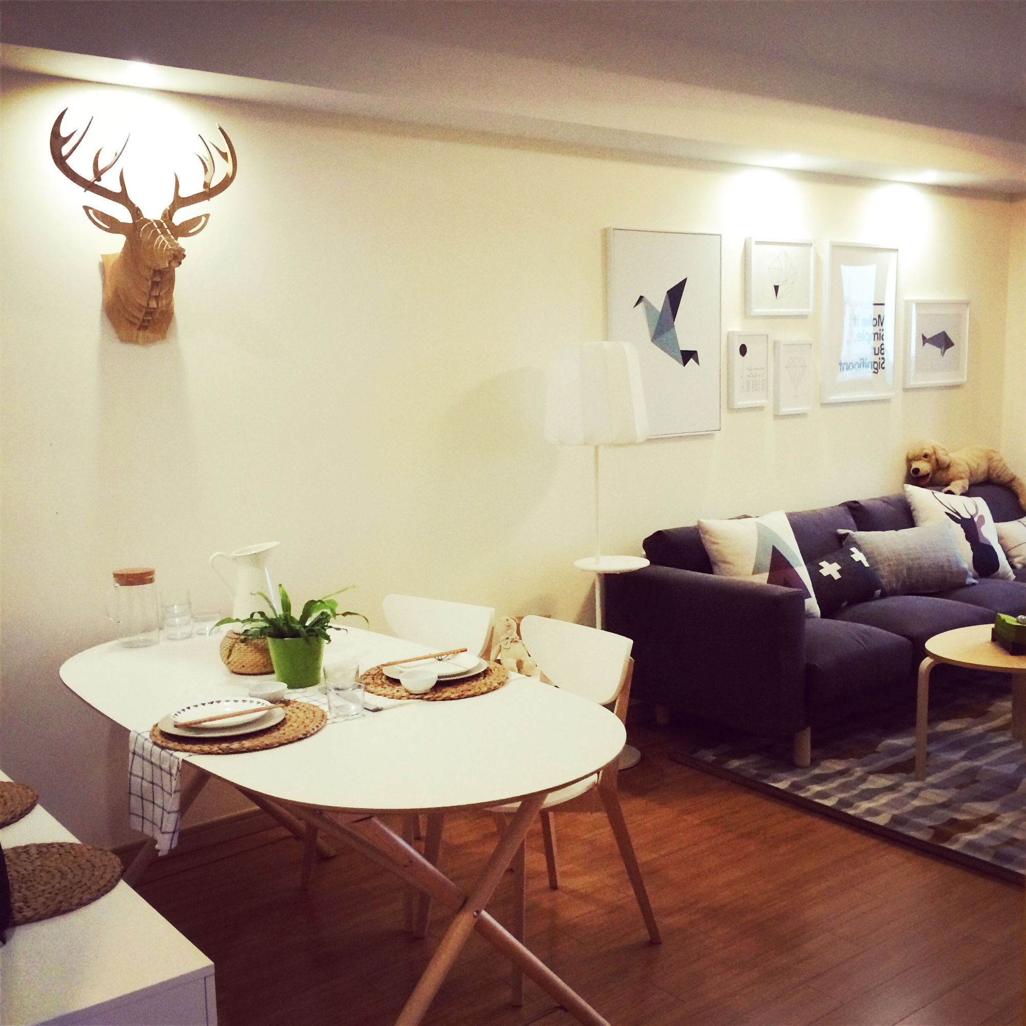 北欧风格家居小窝,北欧时尚小窝设计