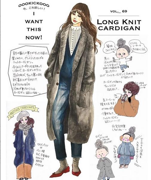 手绘每日穿搭,一周穿搭怎么穿才好看