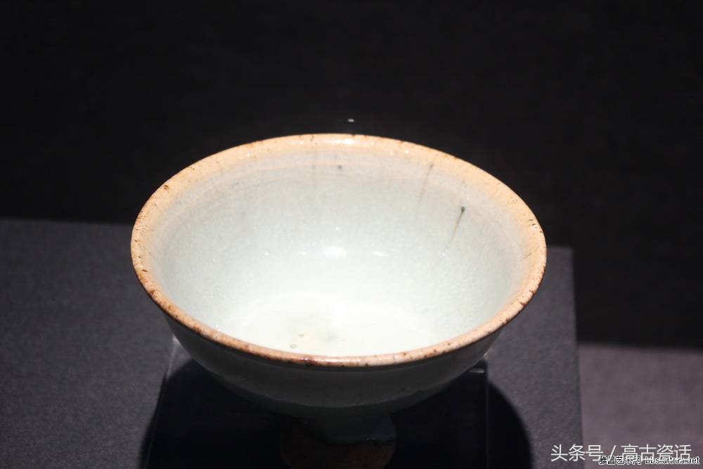 高古瓷钧窑,钧窑盖碗紫色价格