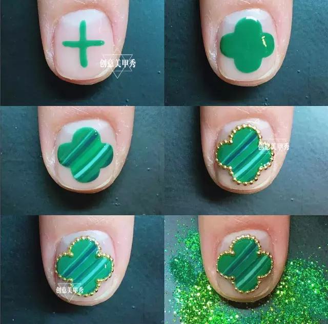 流行的韩国美甲,韩国最新款美甲