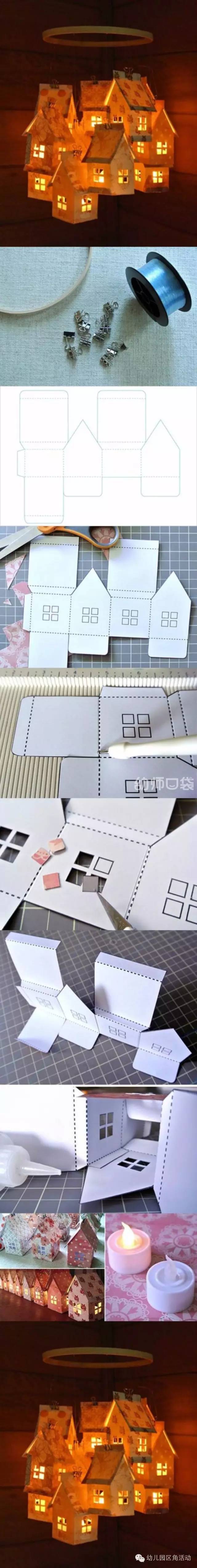 幼儿园新年灯笼布置场景,幼儿园环境布置创意挂饰